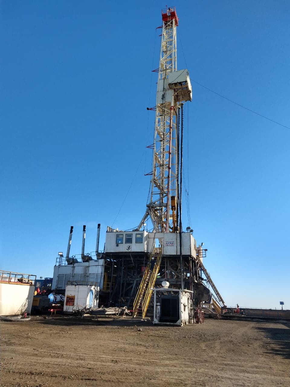 Antena en la Antártica