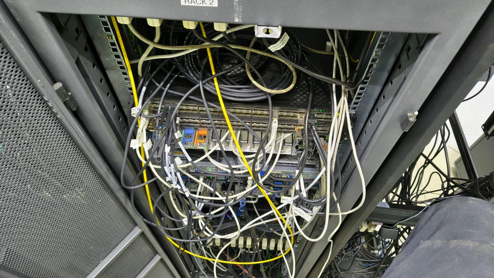 Organización de cableado